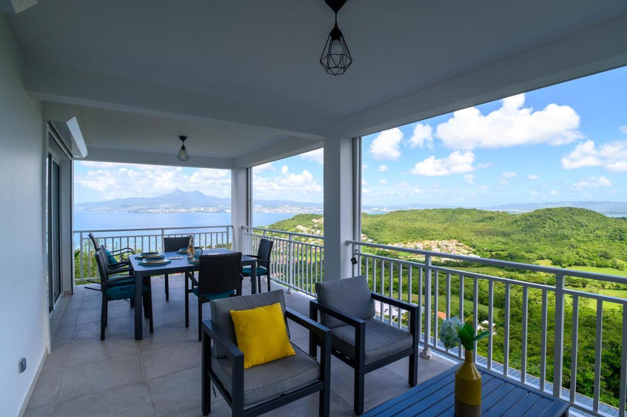 Villa Edina , Exceptionnel Aux Trois Ilets,T3 Vue Incroyable Sur Fdf Les Trois-Ilets Buitenkant foto